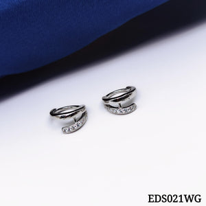 Huggie Stud Earrings EDS021WG