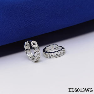 Huggie Stud Earrings EDS013WG