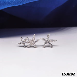 Starfish Diamond Stud Earrings 海星钻耳钉 ES3892