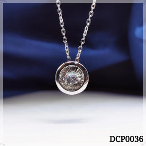 Necklace Set DCP0036 Round Dancing Stone