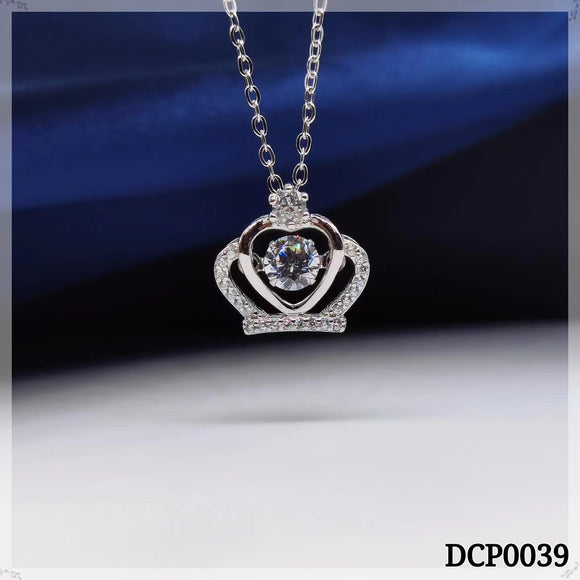 Necklace Set DCP0039 Crown Dancing Stone