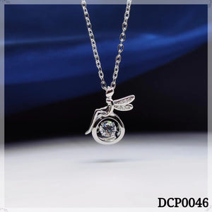 Necklace Set DCP0046 Little Angel Dancing Stone
