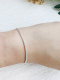 925 Silver Simple Design Bracelet LB537